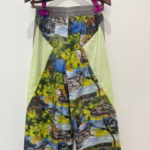 Stella McCartney adidas athletic floral pants nwt xs